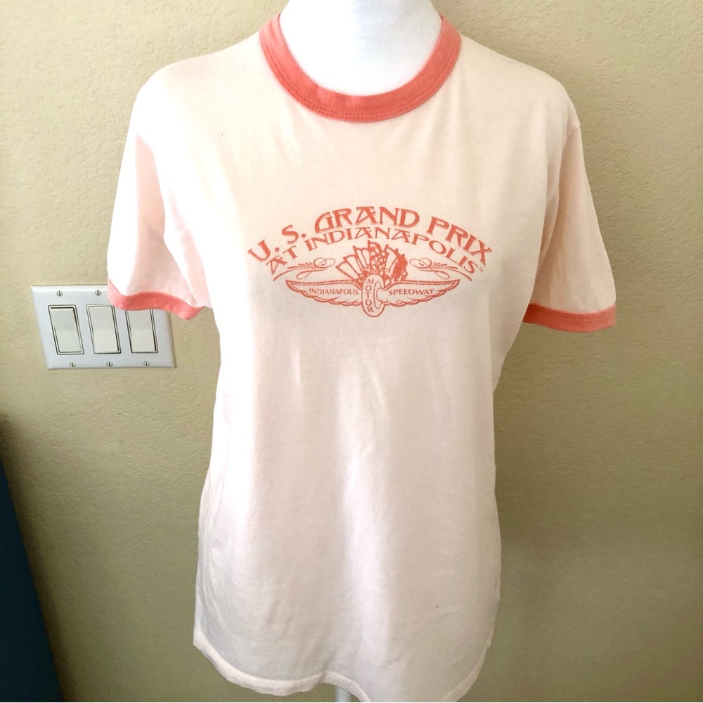Vintage U.S. Grand Prix T-Shirt w/Bling Insignia